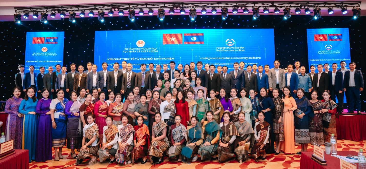 Việt Nam hỗ trợ Lào tăng cường năng lực hệ thống quản lý chất lượng giáo dục