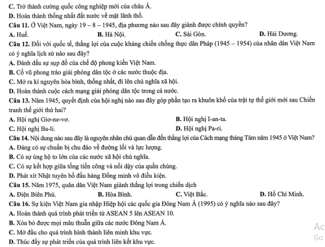 Đề thi