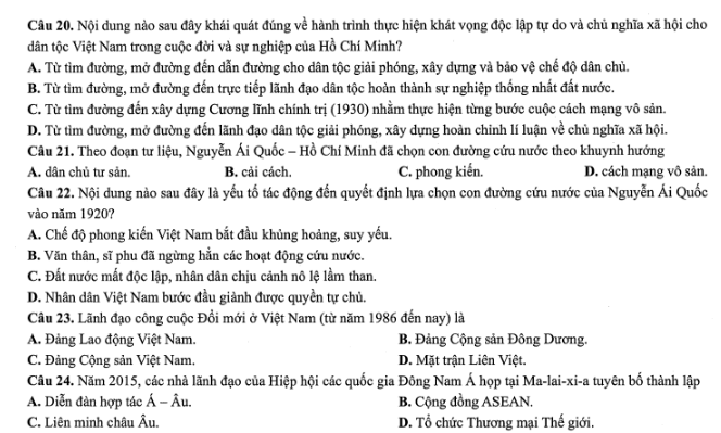 Đề thi