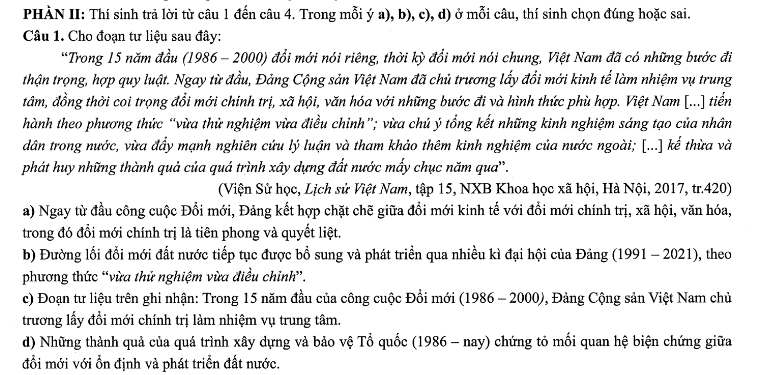 Đề thi