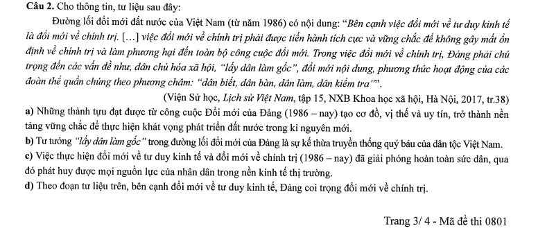 Đề thi