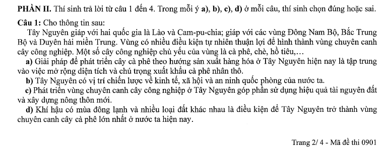 Đề thi