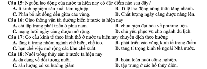 Đề thi