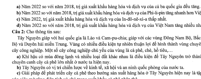 Đề thi