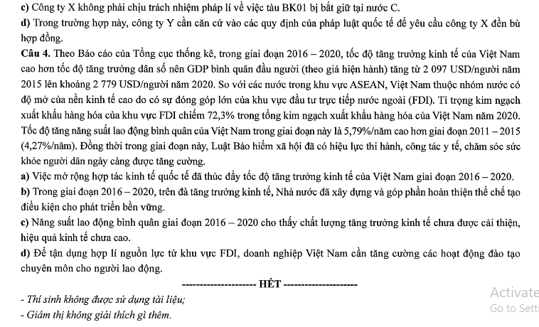 Đề thi