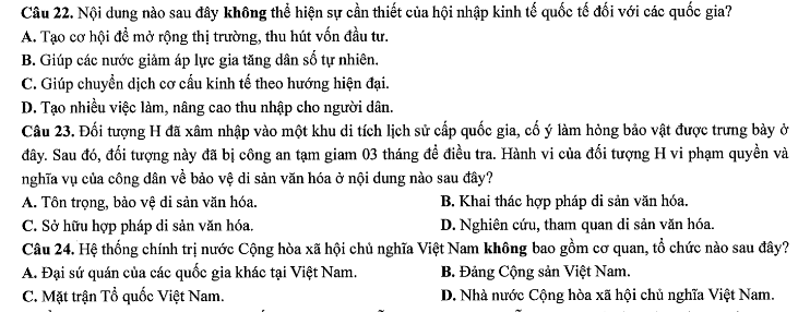 Đề thi