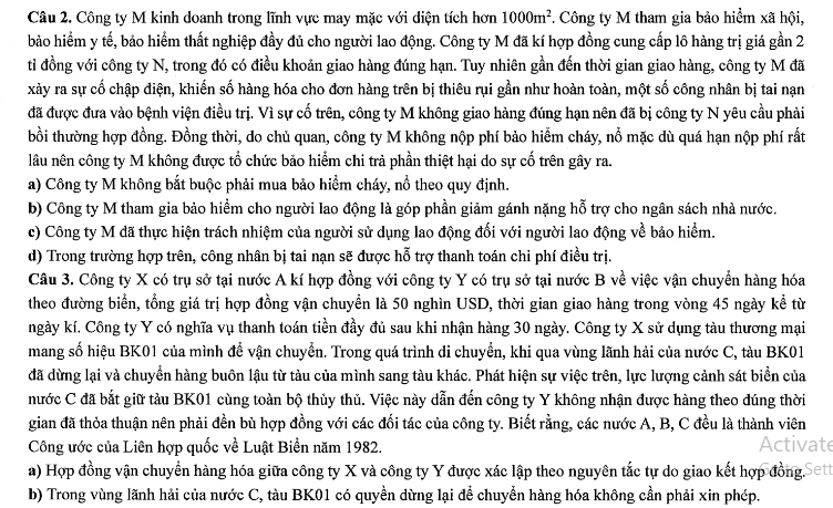 Đề thi