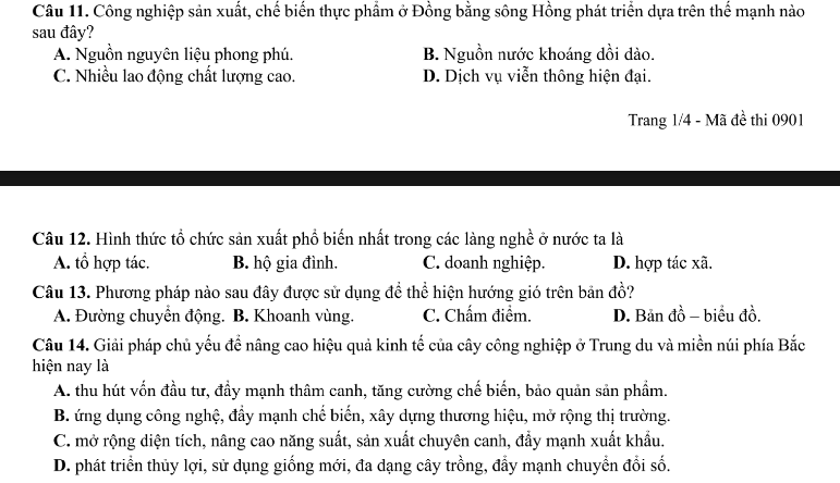 Đề thi