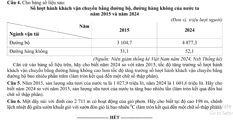Đề thi
