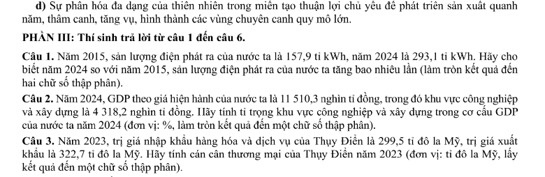 Đề thi
