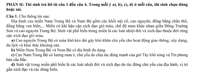 Đề thi