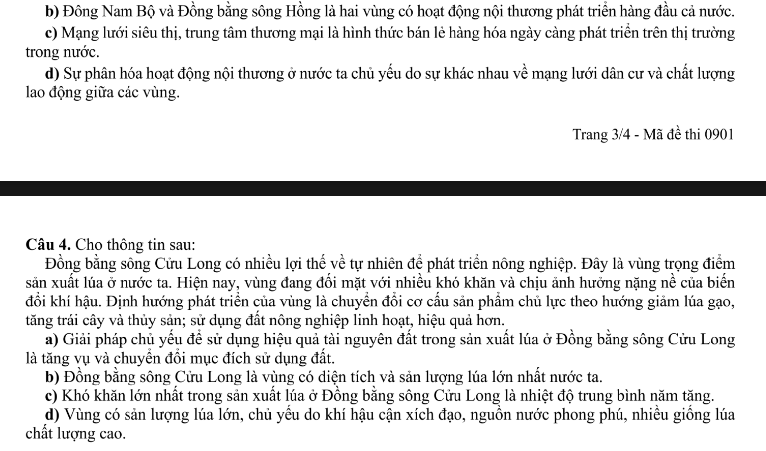 Đề thi