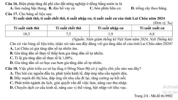 Đề thi