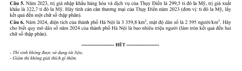 Đề thi