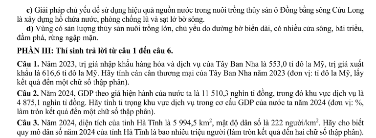 Đề thi